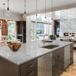 Kitchen in New Luxury Home with Open Floorplan